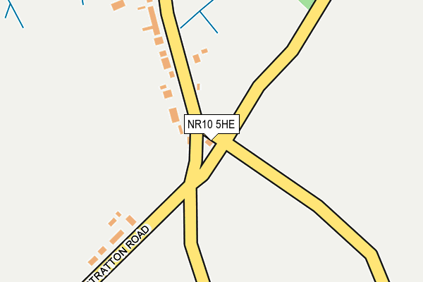 NR10 5HE map - OS OpenMap – Local (Ordnance Survey)