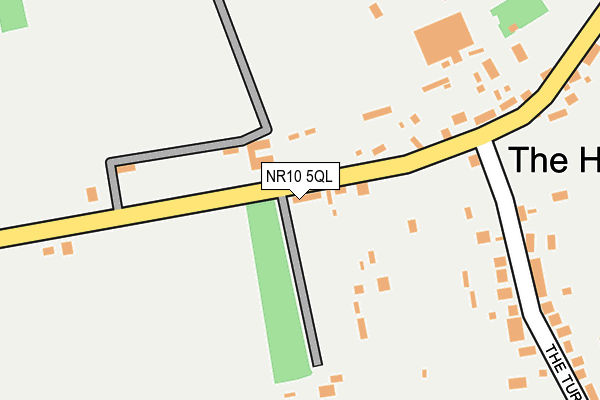 NR10 5QL map - OS OpenMap – Local (Ordnance Survey)