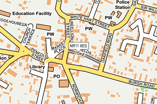 Map of VISAGE BEAUTY CLINIC LIMITED at local scale