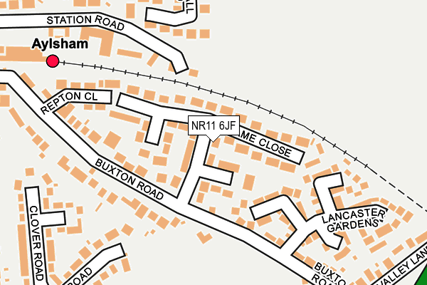 Map of NORFOLK PROPERTIES LIMITED at local scale