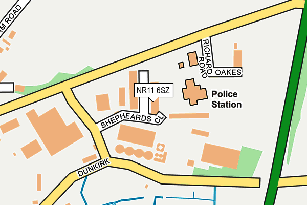 Map of HAWTHORN HOMES LTD at local scale