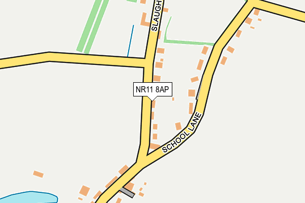 NR11 8AP map - OS OpenMap – Local (Ordnance Survey)