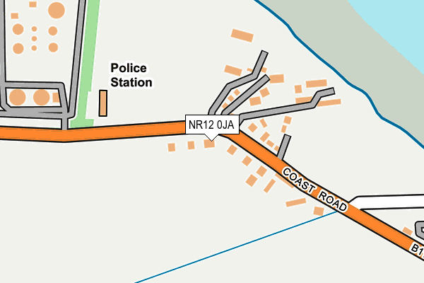 NR12 0JA map - OS OpenMap – Local (Ordnance Survey)