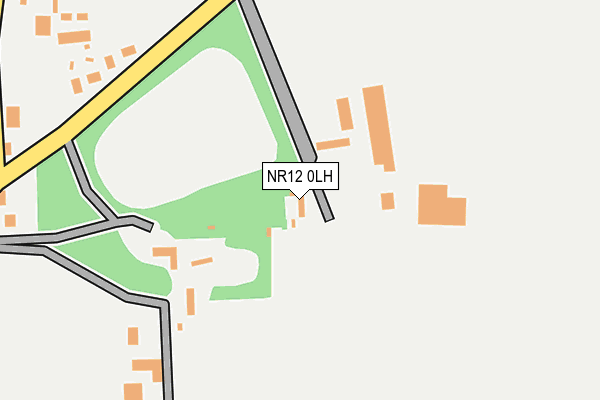 NR12 0LH map - OS OpenMap – Local (Ordnance Survey)