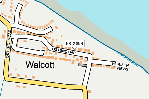 NR12 0NN map - OS OpenMap – Local (Ordnance Survey)