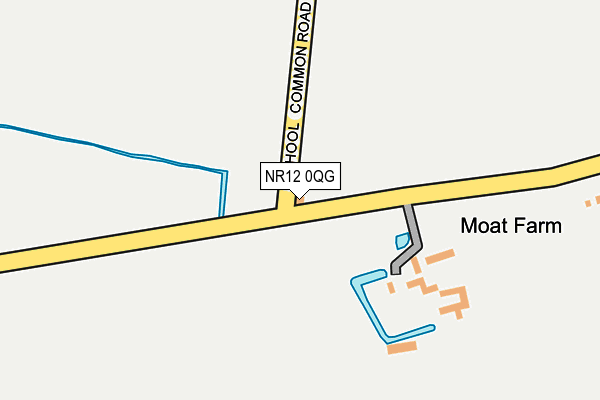 NR12 0QG map - OS OpenMap – Local (Ordnance Survey)