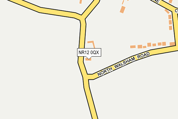 NR12 0QX map - OS OpenMap – Local (Ordnance Survey)