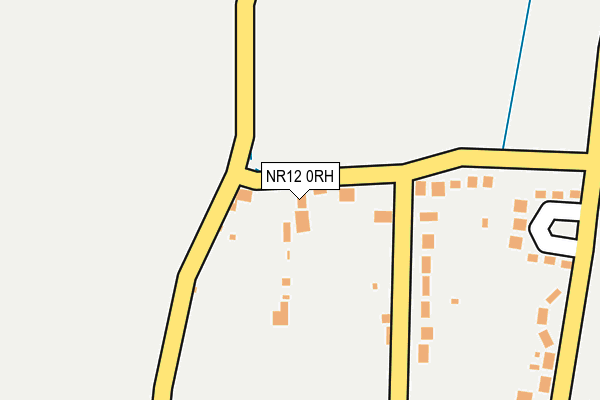 NR12 0RH map - OS OpenMap – Local (Ordnance Survey)