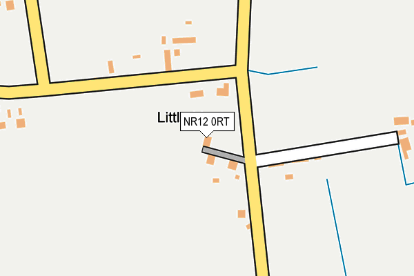 NR12 0RT map - OS OpenMap – Local (Ordnance Survey)