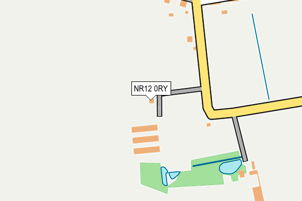 NR12 0RY map - OS OpenMap – Local (Ordnance Survey)