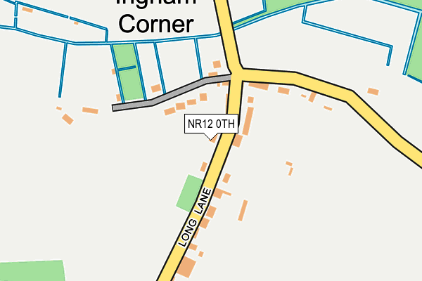 NR12 0TH map - OS OpenMap – Local (Ordnance Survey)