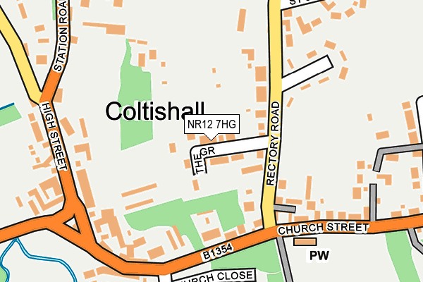 NR12 7HG map - OS OpenMap – Local (Ordnance Survey)