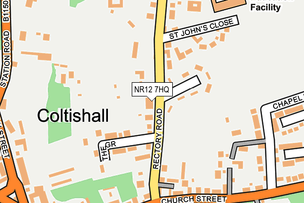 NR12 7HQ map - OS OpenMap – Local (Ordnance Survey)