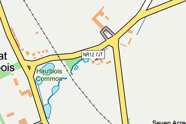 NR12 7JT map - OS OpenMap – Local (Ordnance Survey)