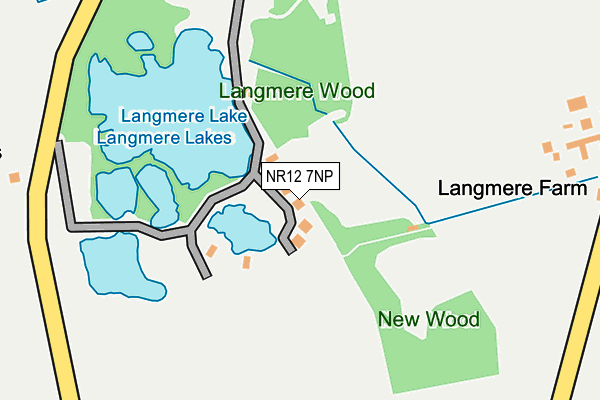 NR12 7NP map - OS OpenMap – Local (Ordnance Survey)