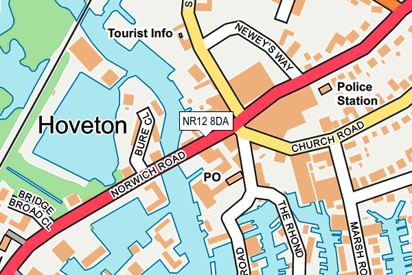 Map of GOLDEN FISH (HOVETON) LTD at local scale