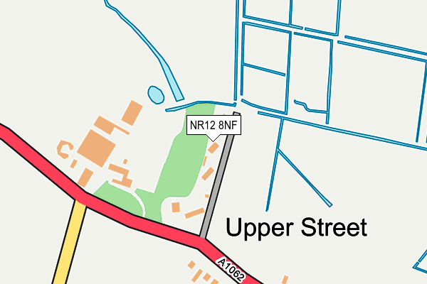 NR12 8NF map - OS OpenMap – Local (Ordnance Survey)