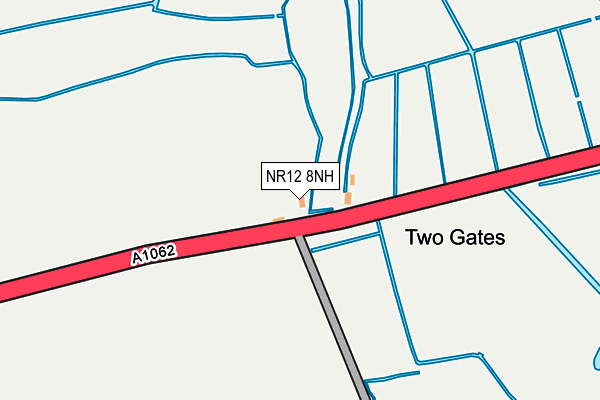 NR12 8NH map - OS OpenMap – Local (Ordnance Survey)
