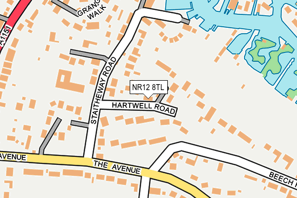 Map of BOWER & JONES HOUSING AND DEVELOPMENT LTD at local scale