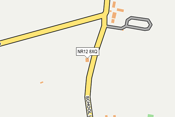 NR12 8XQ map - OS OpenMap – Local (Ordnance Survey)