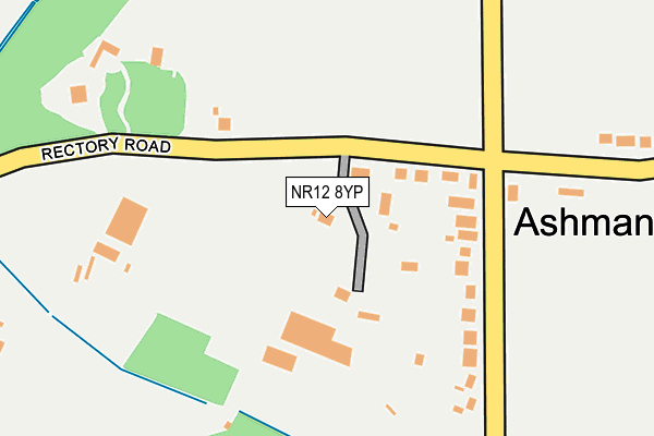 NR12 8YP map - OS OpenMap – Local (Ordnance Survey)