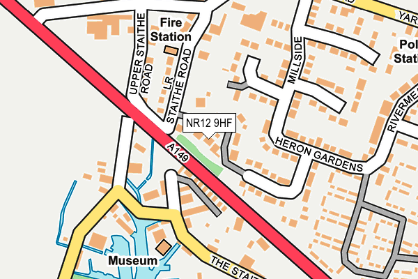 NR12 9HF map - OS OpenMap – Local (Ordnance Survey)