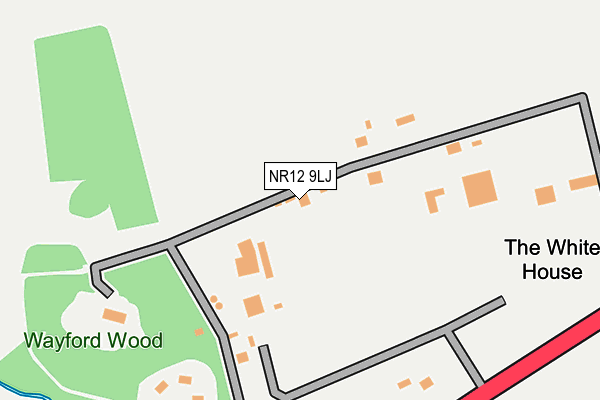 NR12 9LJ map - OS OpenMap – Local (Ordnance Survey)