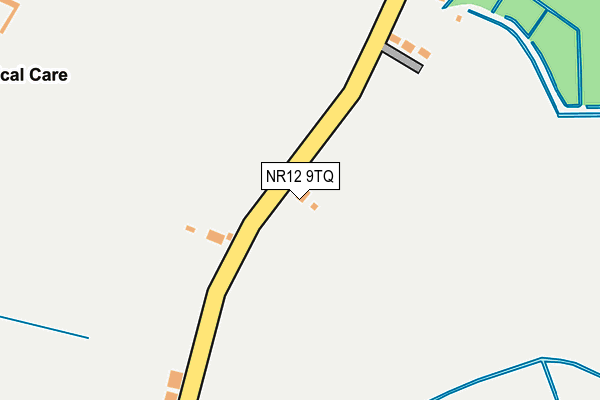 NR12 9TQ map - OS OpenMap – Local (Ordnance Survey)