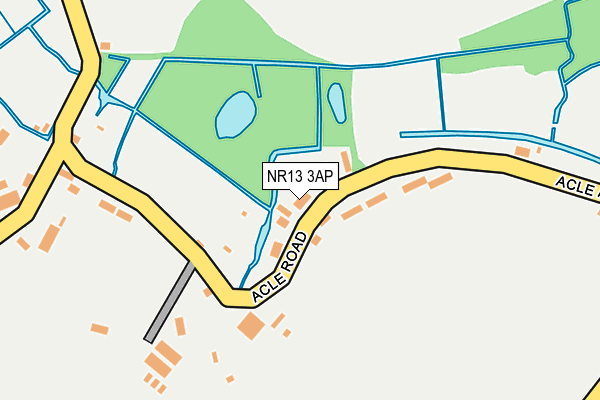 NR13 3AP map - OS OpenMap – Local (Ordnance Survey)