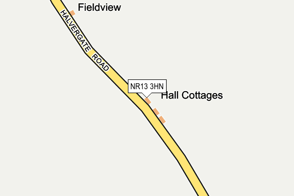 NR13 3HN map - OS OpenMap – Local (Ordnance Survey)