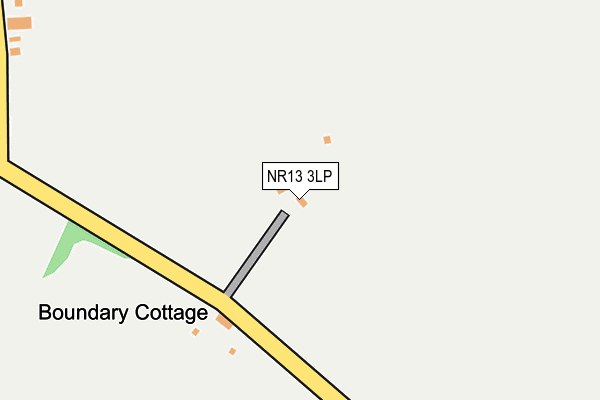 NR13 3LP map - OS OpenMap – Local (Ordnance Survey)