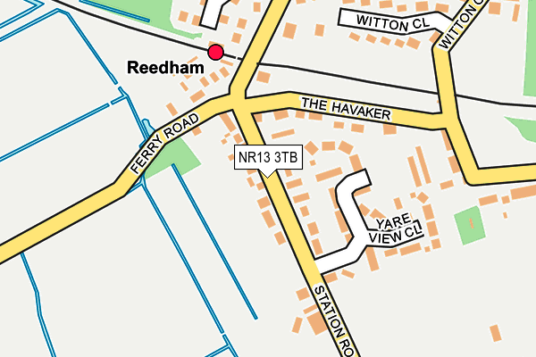 Map of CHAPMAN BROTHERS PROPERTIES LTD at local scale