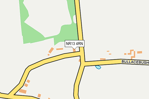 NR13 4RN map - OS OpenMap – Local (Ordnance Survey)