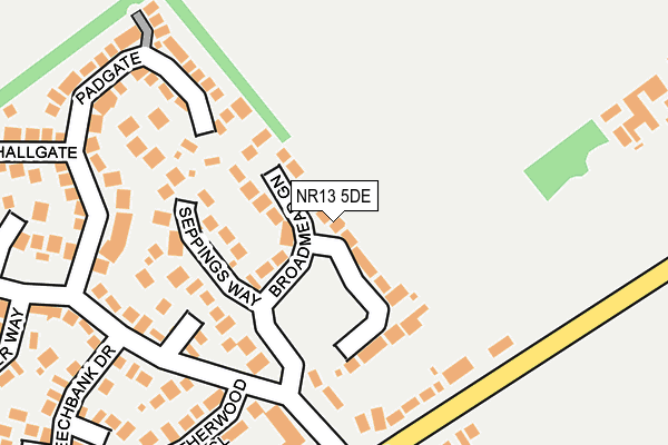 Map of BTEC PROPERTIES LIMITED at local scale