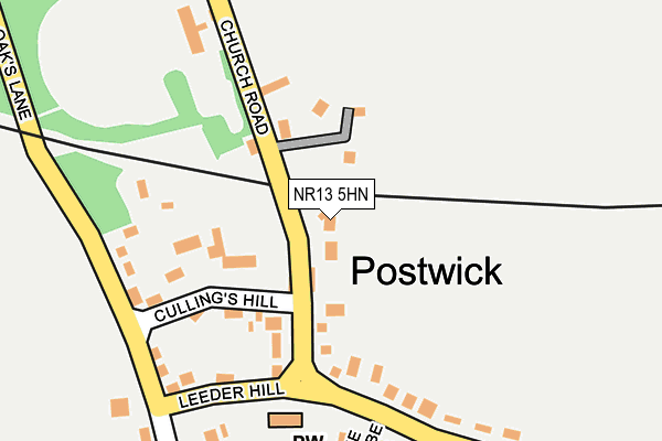 Map of ROBOTHAM WASTE CONSULTANCY LIMITED at local scale