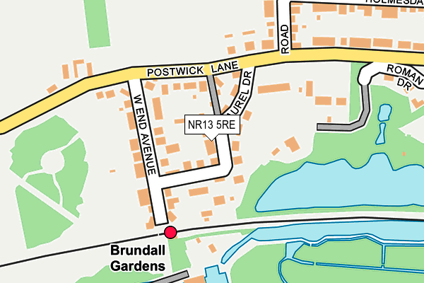 Map of BUTLER GRAVELING LTD. at local scale