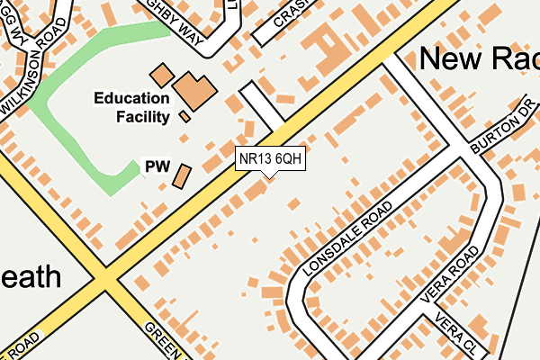 Map of NAYACOSMETICS LTD at local scale