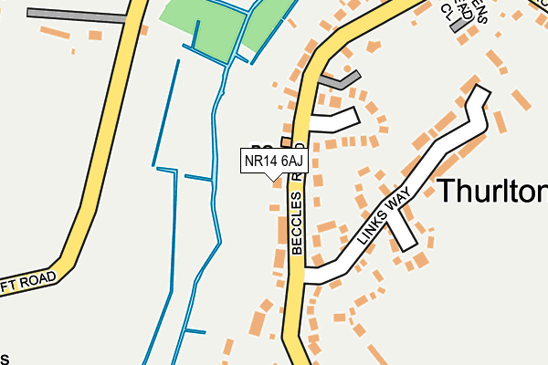 Map of BECKSIDE (CONSULTANCY) LIMITED at local scale