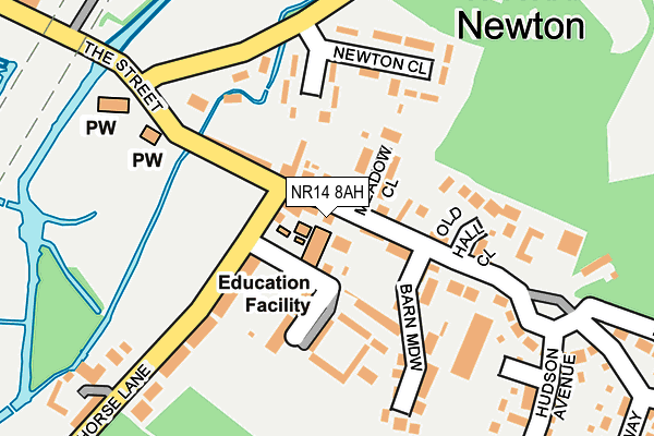 Map of RIVER GREEN TRADING LIMITED at local scale