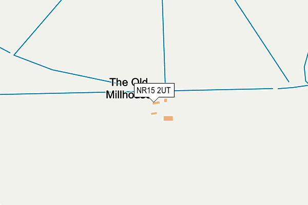 NR15 2UT map - OS OpenMap – Local (Ordnance Survey)