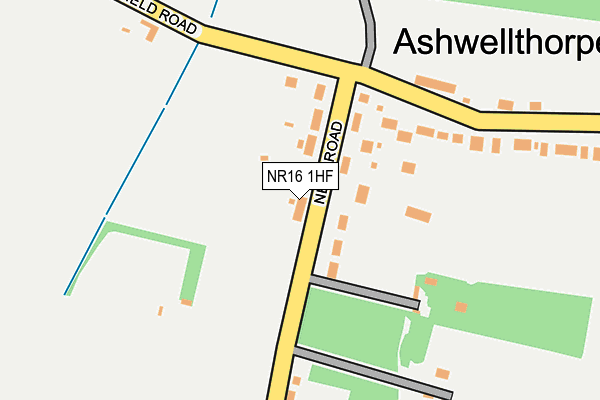 Map of THE TREE ACADEMY LTD at local scale