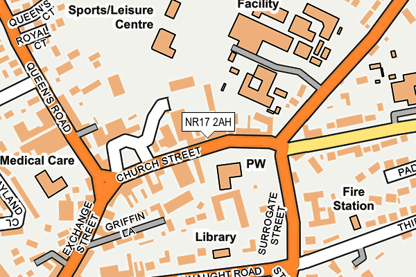 Map of INCI PATISSERIE LIMITED at local scale