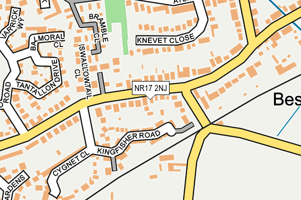 Map of KIRK AM SERVICES LTD at local scale