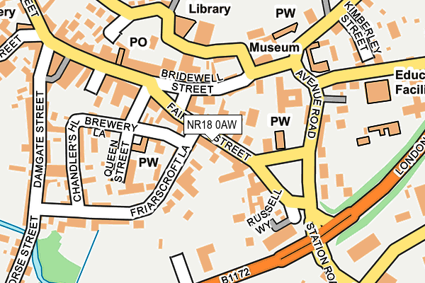 Map of BOSTON HOUSE (NORWICH) LTD at local scale