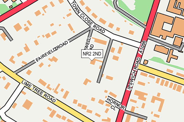 NR2 2ND map - OS OpenMap – Local (Ordnance Survey)