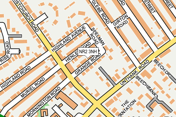 NR2 3NH map - OS OpenMap – Local (Ordnance Survey)