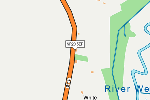 NR20 5EP map - OS OpenMap – Local (Ordnance Survey)