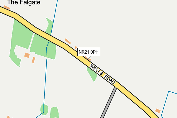 NR21 0PH map - OS OpenMap – Local (Ordnance Survey)