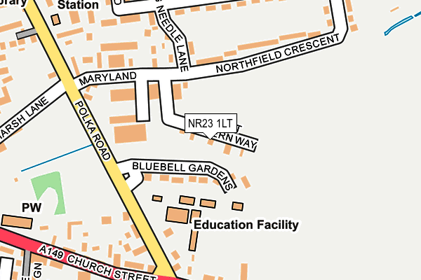 Map of PARKLANDS LEISURE LIMITED at local scale