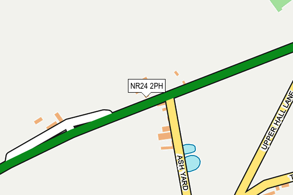 NR24 2PH map - OS OpenMap – Local (Ordnance Survey)
